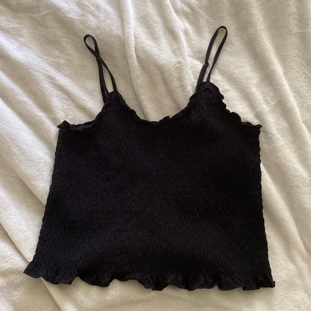Plain Black Cami